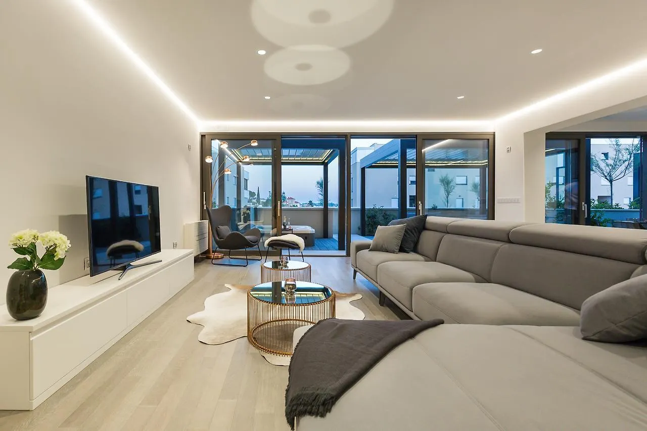 Shell Luxury Residences With Pool And Whirlpool Zadar 0*,  Croatia