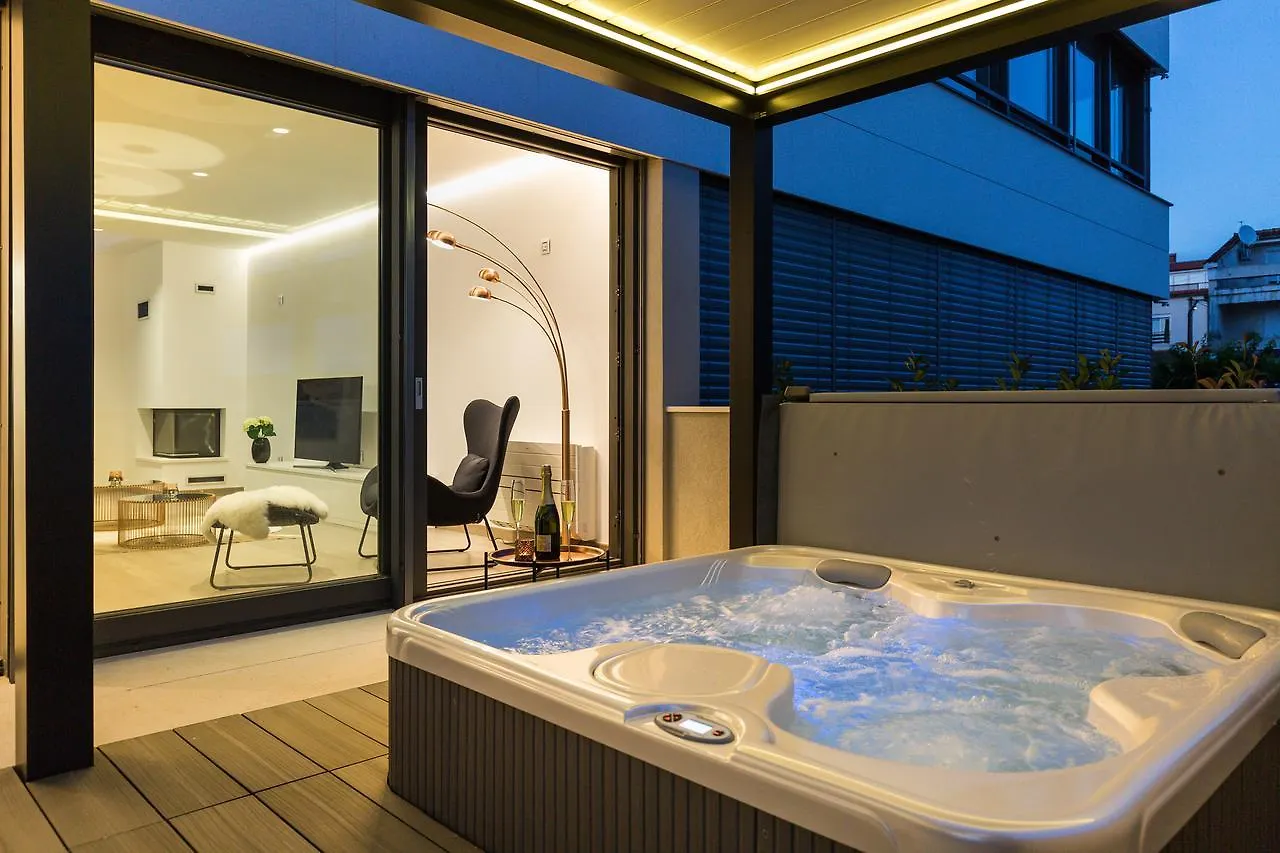 Shell Luxury Residences With Pool And Whirlpool Zadar Croatia